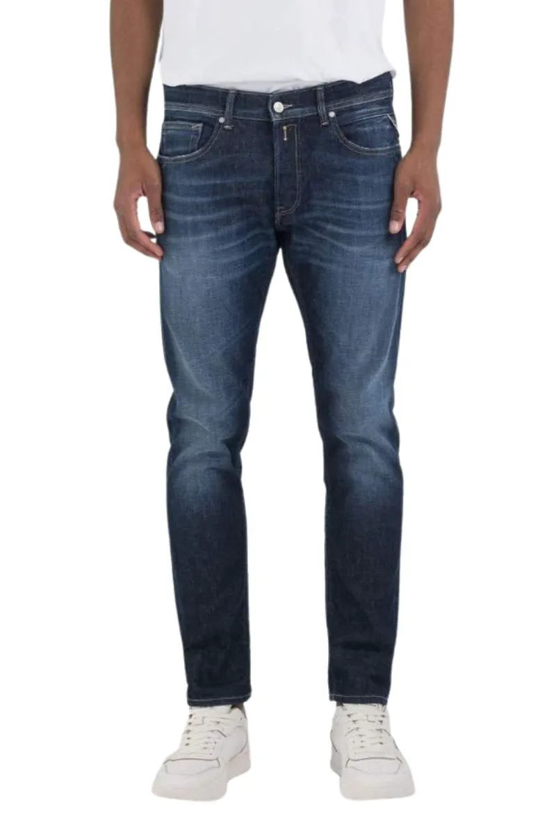 REPLAY τζιν ανδρικό παντελόνι M1008.000.285720 - DENIM-M1008.000.285720-DENIM