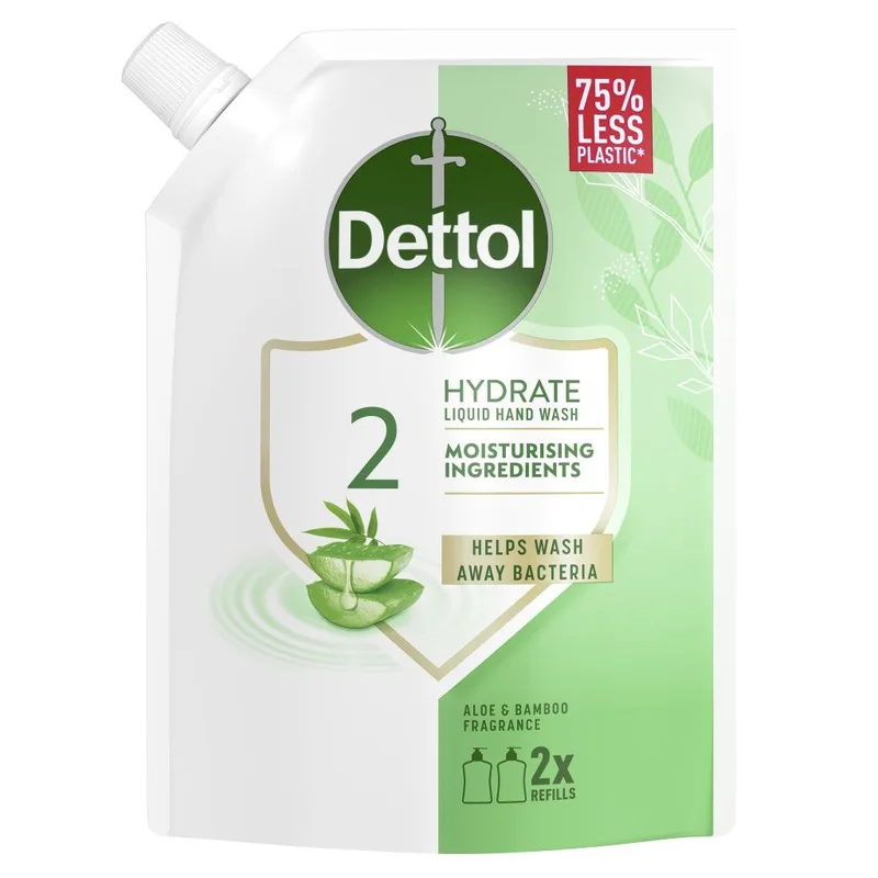 Dettol Αντιβακτηριδιακό Κρεμοσάπουνο Aloe Vera Ανταλλακτικό Pouch 500ml