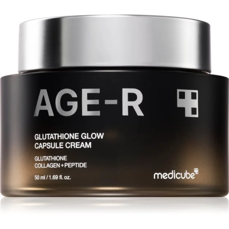 Medicube Age-R Glutathione Glow Capsule Cream εντατικά αντιρυτιδική κρέμα για λαμπρότητα και ενυδάτωση 50 ml