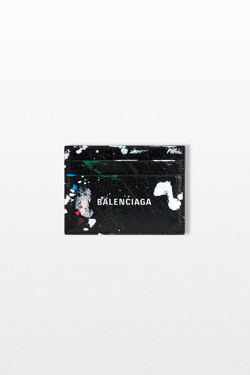 BALENCIAGA Ανδρικό Μαύρο Cash Card Holder