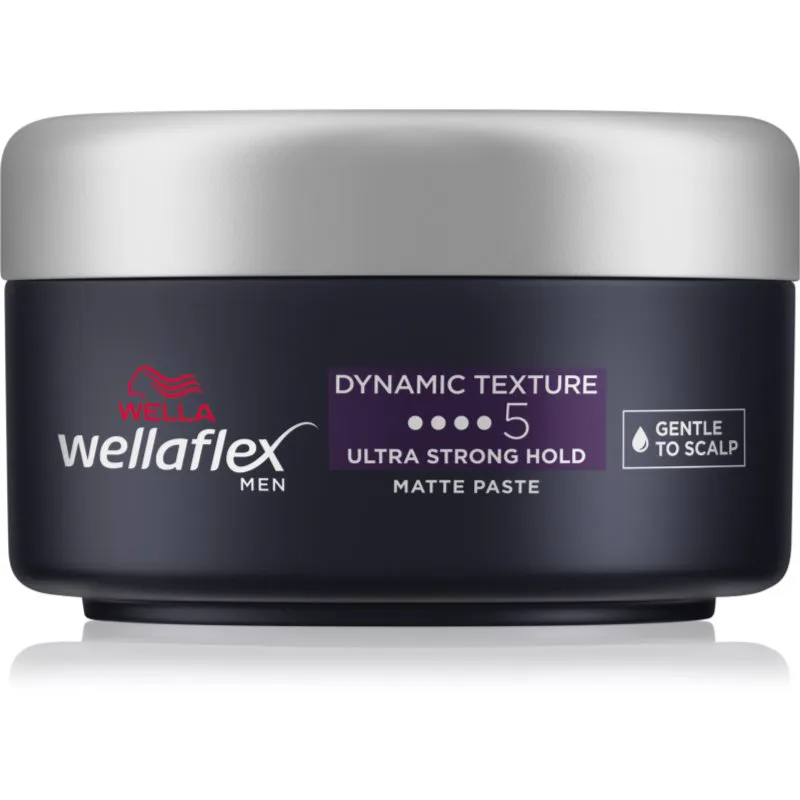 Wella Wellaflex Men αναδιαμορφωτική πάστα για τα μαλλιά 75 ml