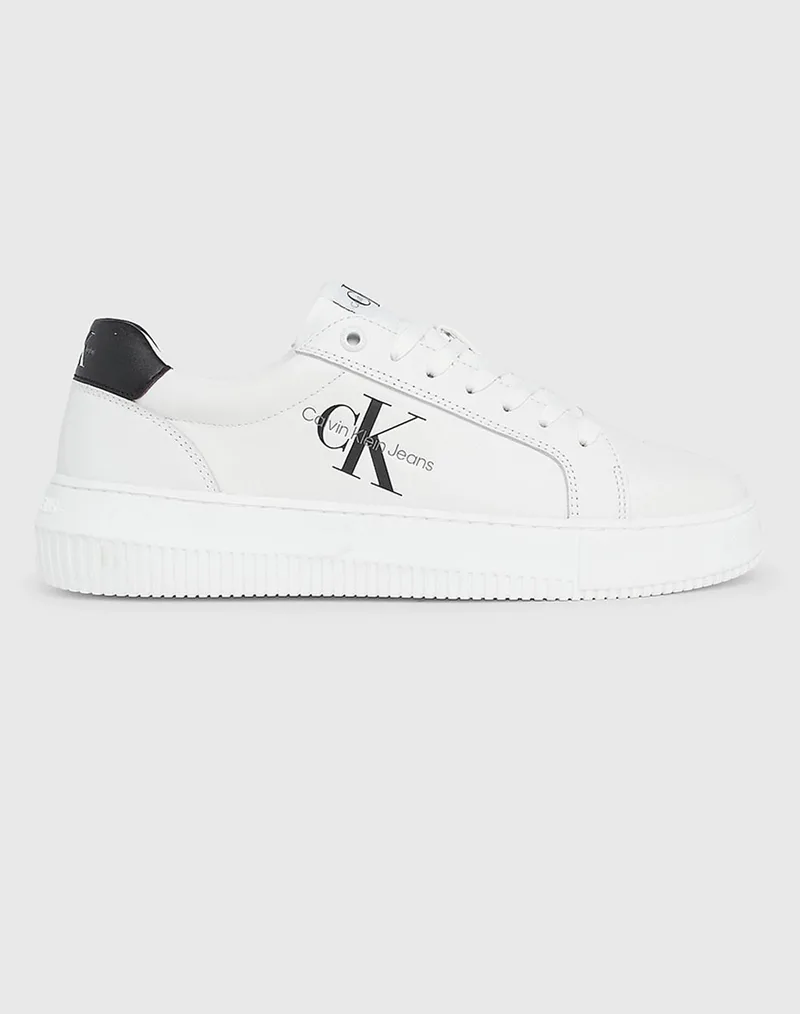 CALVIN KLEIN JEANS CHUNKY CUPSOLE MONO WN YW0YW00823-0LB White