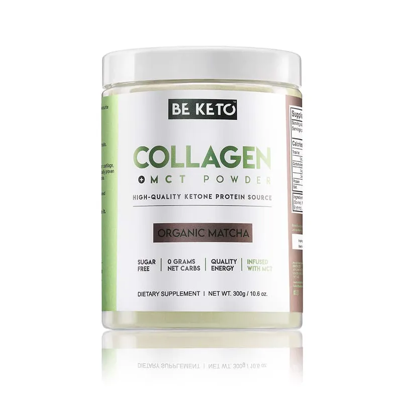Beketo Κέτο Υδρολυμμένο Κολλαγόνο Μάτσα MCT (300g)