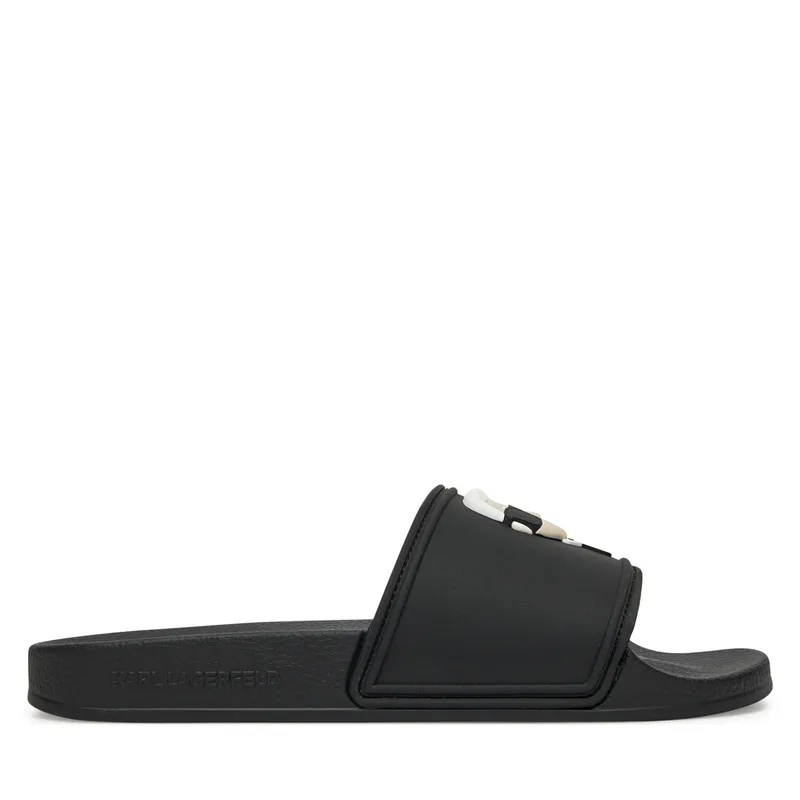 Παντόφλες KARL LAGERFELD Kondo 2.0 KL80905A Μαύρο