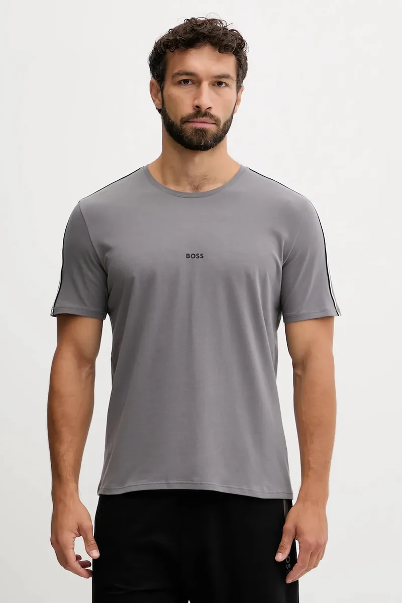 BOSS t-shirt lounge ανδρικό βαμβακερό με ελαστάνη Unique T-Shirt