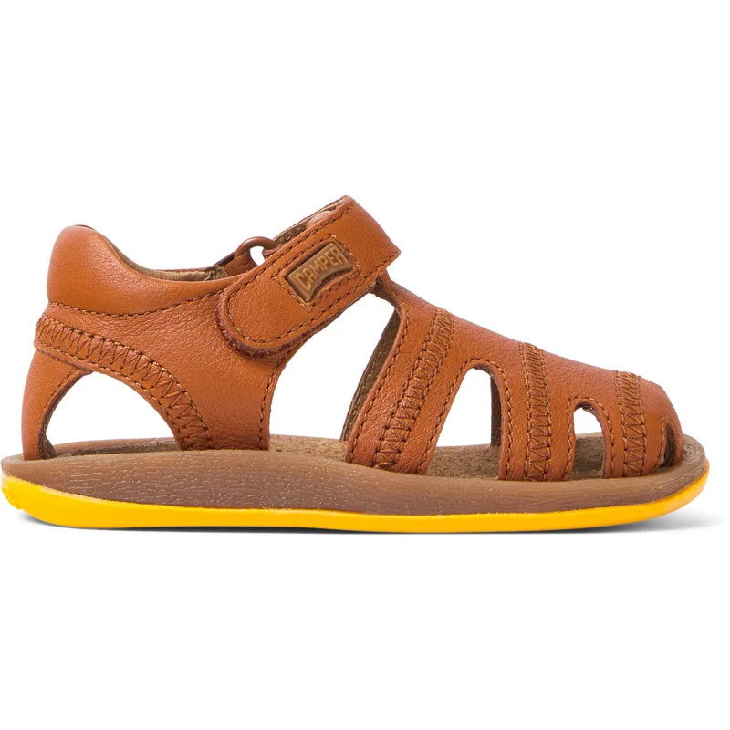 CAMPER Bicho - Πέδιλα Για Firstwalkers - Καφέ, Μέγεθος 21, Smooth leather