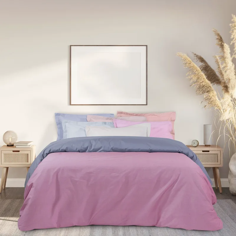 DAS HOME 1009 ΖΕΥΓΟΣ ΜΑΞΙΛΑΡΟΘΗΚΕΣ LILAC ΛΙΛΑ