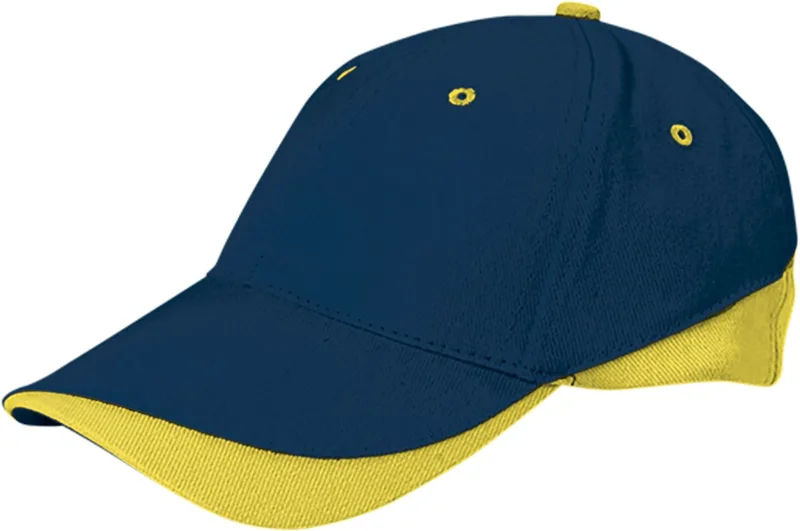 Καπέλο TUXTON Valento GOVATUXMA Orion Navy Blue-Lemon Yellow