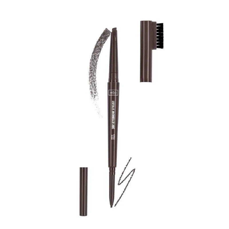 ΜΟΛΥΒΙ ΦΡΥΔΙΩΝ 3IN1 EYEBROW STYLIST No 02 ΣΚΟΥΡΟ ΚΑΦΕ