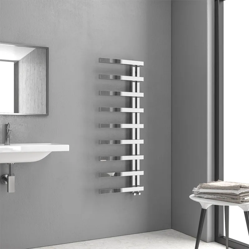 Θερμαντικό σώμα μπάνιου Karag Design 2-1245 Χρώμιο (168×500×1245mm)