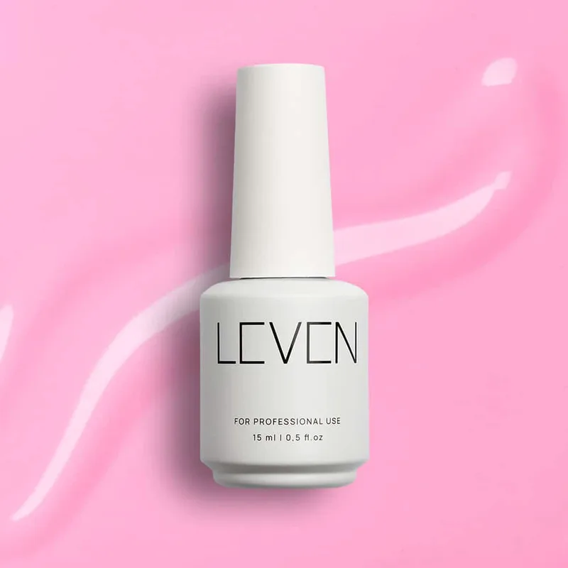 Leven | Ημιμόνιμο βερνίκι 15ml no. 145 Bubblegum