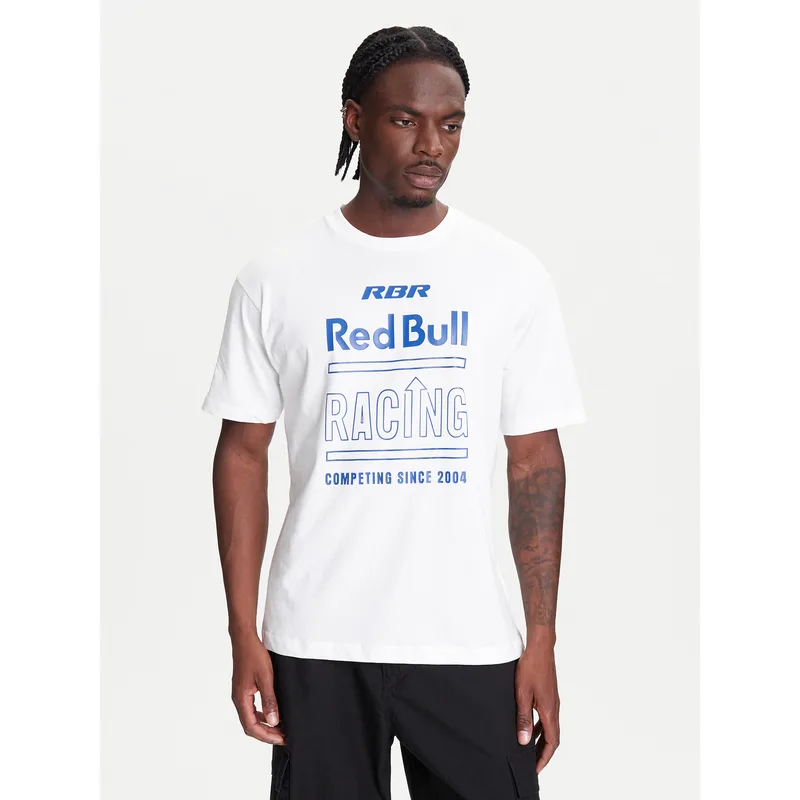 Pepe Jeans T-Shirt Red Bull Racing History RM500020 Λευκό Regular Fit
