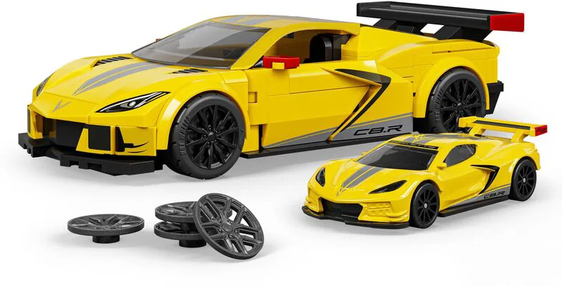 Brick Shop Hot Wheels Speed Series-Corvette C8.R (JKR19)