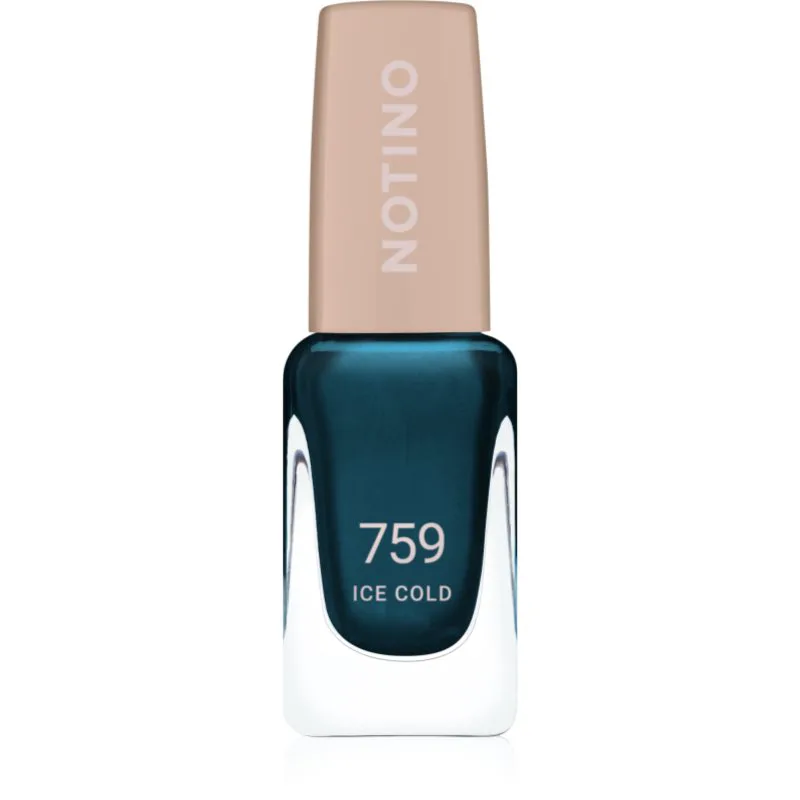 Notino Gel Effect Nail Polish βερνίκι νυχιών για τζελ αποτέλεσμα 759 Ice Cold 10 ml