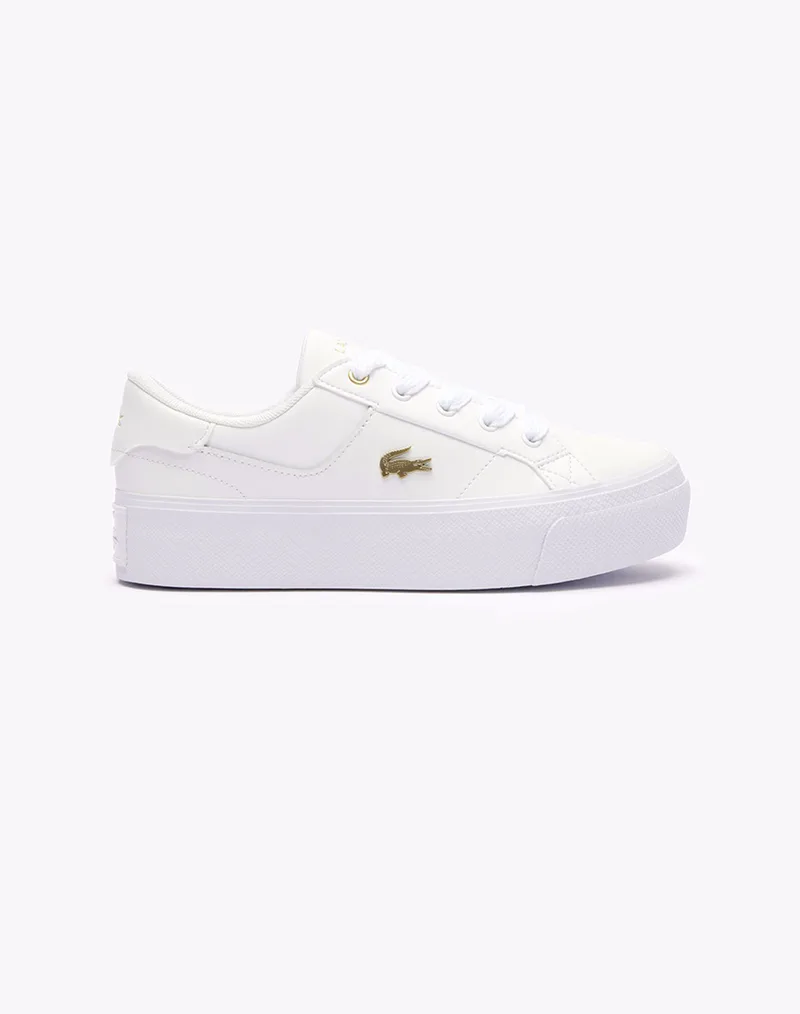 LACOSTE ΠΑΠΟΥΤΣΙΑ ΓΥΝΑΙΚΕΙΑ ZIANE PLATFORM 124 2 CFA 37-47CFA0005216-0000 White