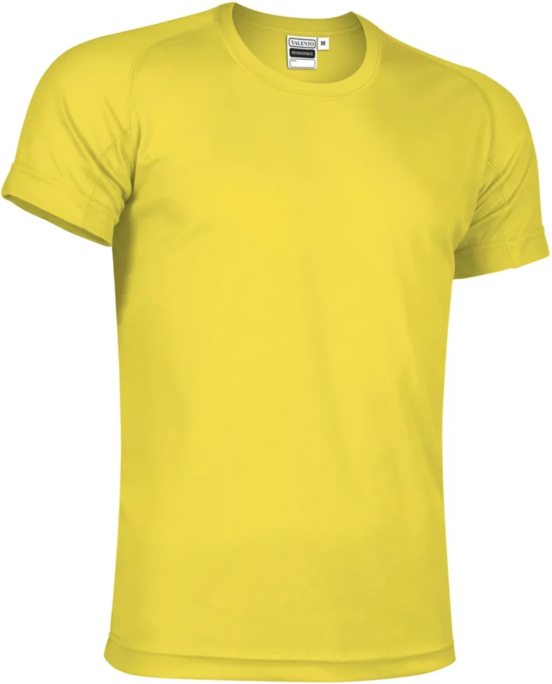 Τεχνικό T-Shirt RESISTANCE Valento CAVARESAM Lemon Yellow