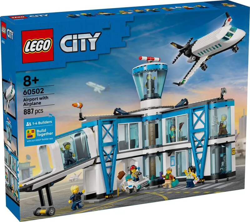 LEGO® City Airport With Airplane (60502)