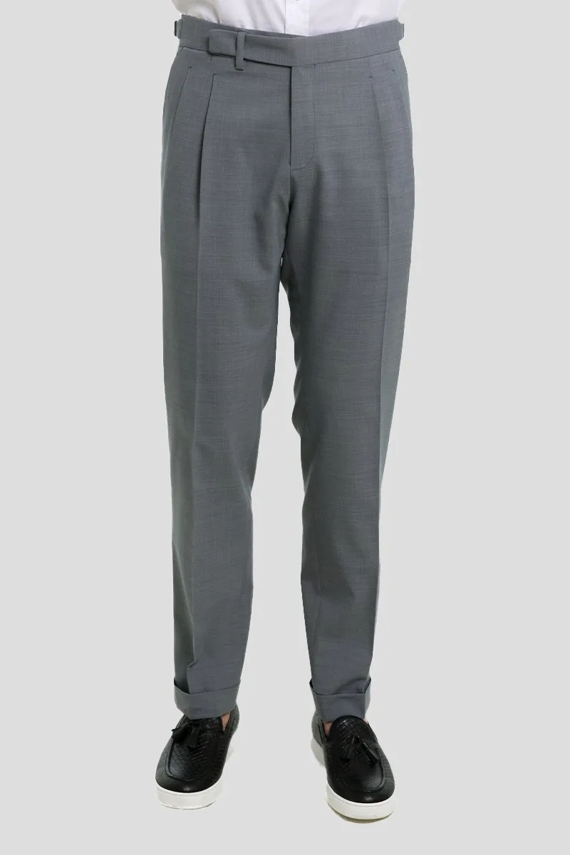 BRIGLIA Ανδρικό Γκρι Grey Cotton Pants