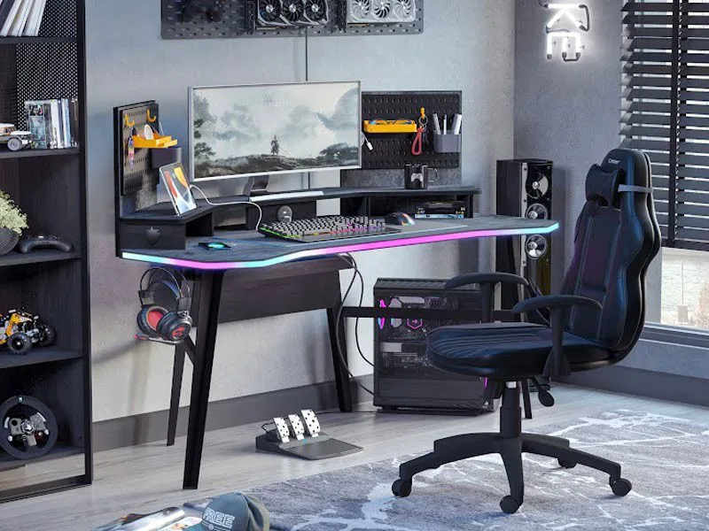 Παιδικό γραφείο DM-1110 RGB LED Wireless Charger