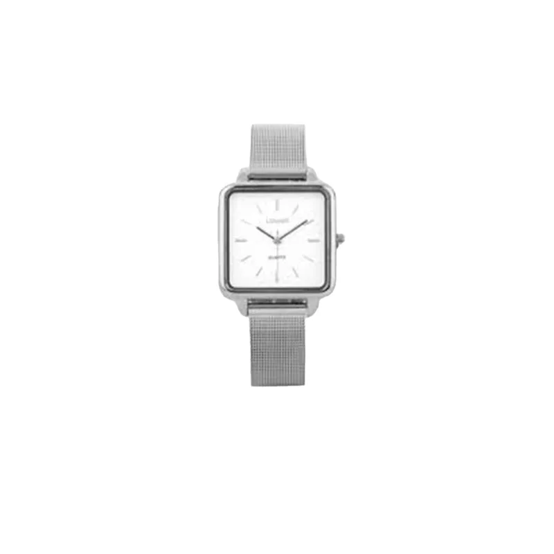 Ρολόι Γυναικείο Ασημί Stainless Steel, Lowell, κωδ. 5201-0100