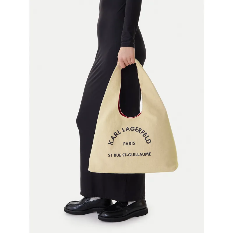 Τσάντα KARL LAGERFELD B1W50015 Μπεζ