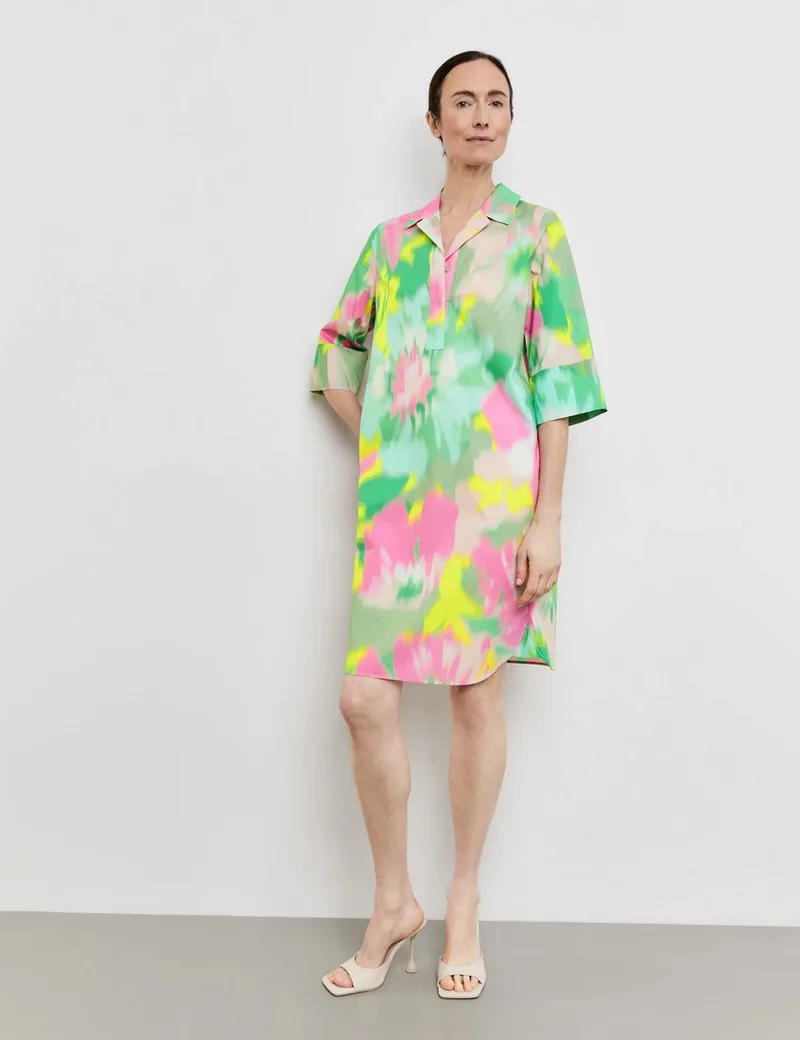 Gerry Weber Φόρεμα Patterned σε Πράσινο Εμπριμέ
