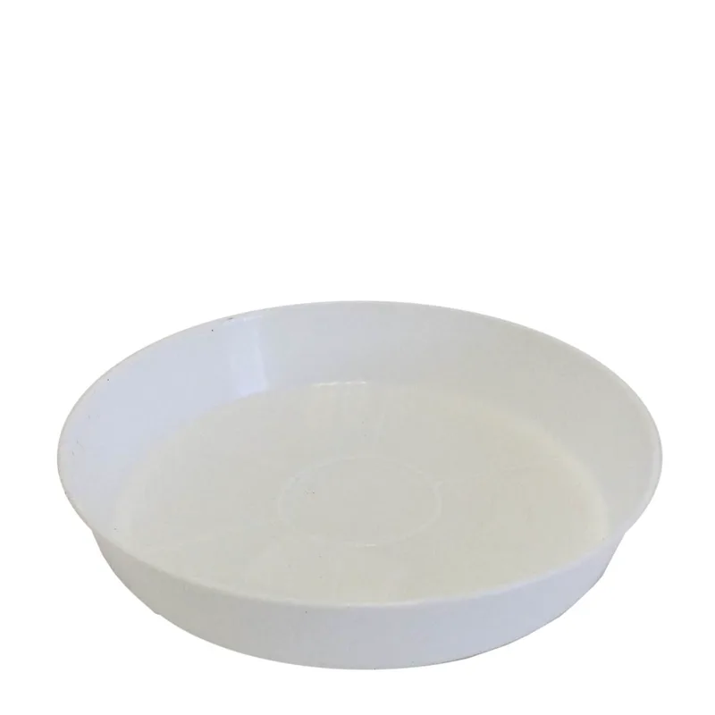 Πιάτο Γλάστρας Λευκό 14cm