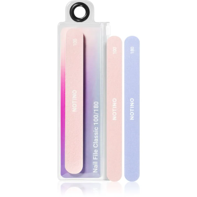 Notino Nail Tools Nail File Classic κλασική λίμα νυχιών δύο όψεων Classic 100/180 1 τμχ