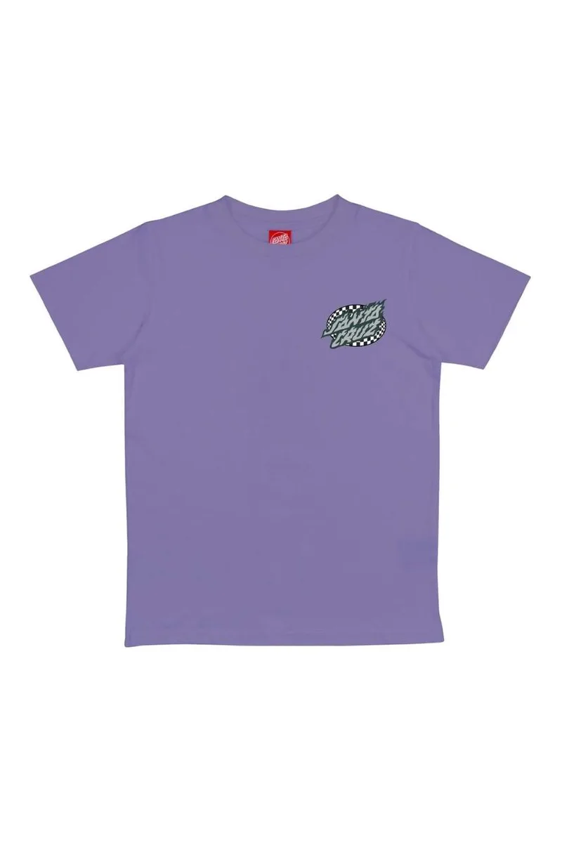 SANTA CRUZ T-Shirt παιδικό Youth Goal Flame T-Shirt - Λιλά-SCA-YTE-1655