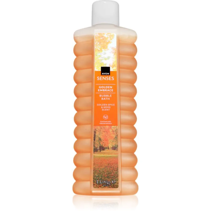 Avon Senses Golden Embrace αφρός λουτρού 1000 ml