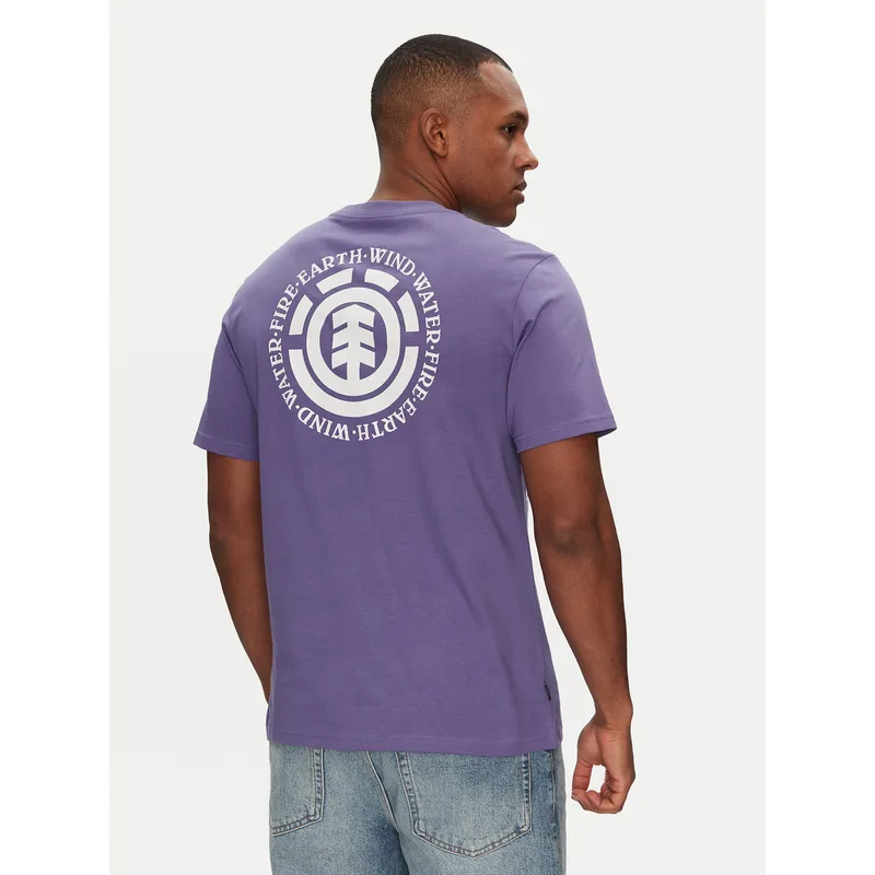Element T-Shirt ELYZT00490 Μωβ Regular Fit