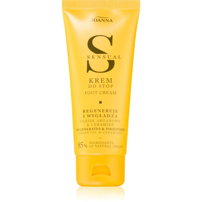 Joanna Sensual Foot Cream αναγεννητική κρέμα Για τα πόδια 100 γρ