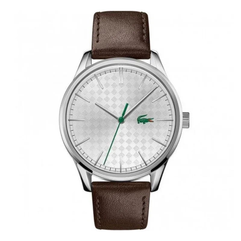 Lacoste Vienna Mens Brown Leather Strap 2011101