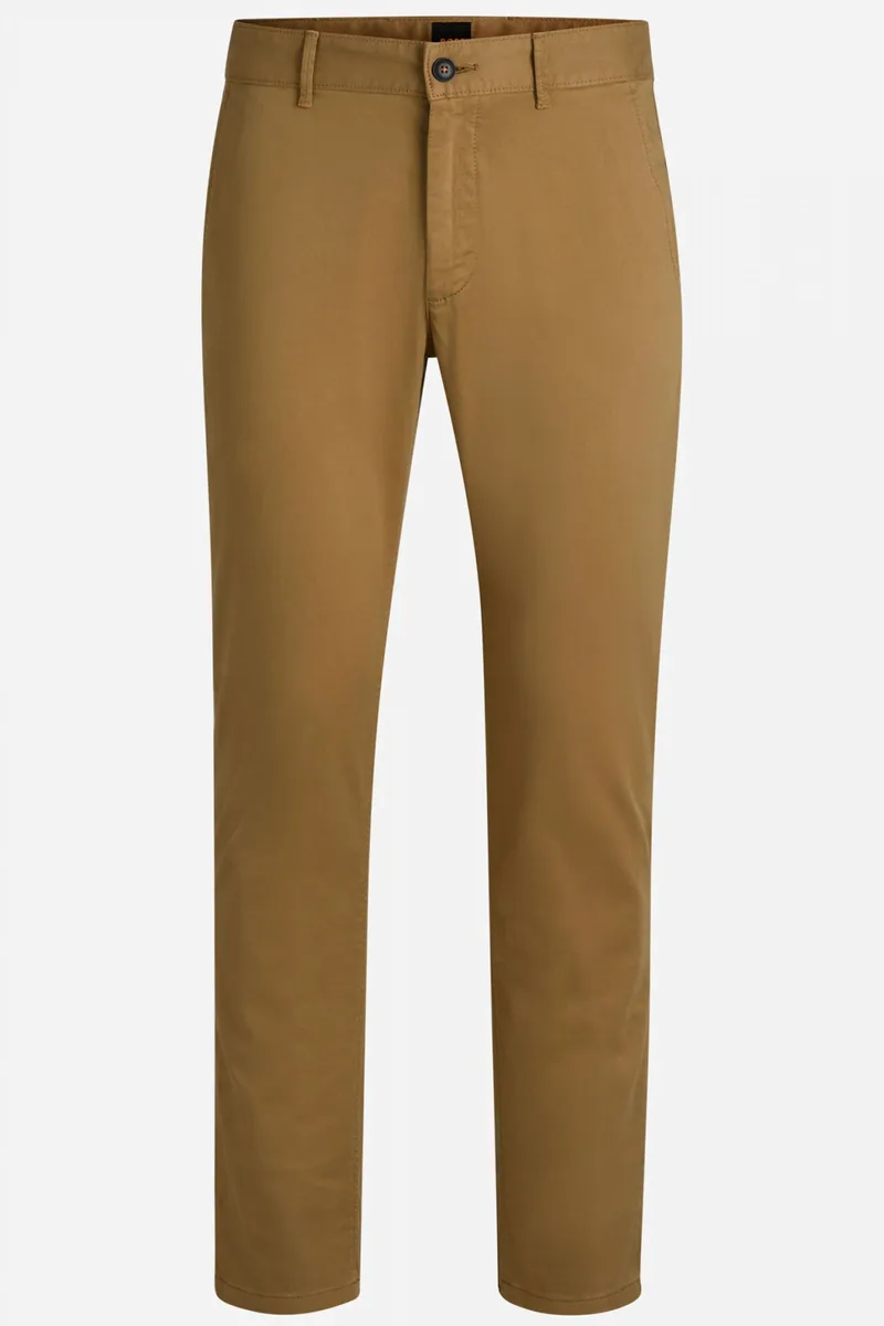 BOSS CASUAL ΠΑΝΤΕΛΟΝΙ CHINO SLIM FIT CHINO SLIM 1 ΜΠΕΖ