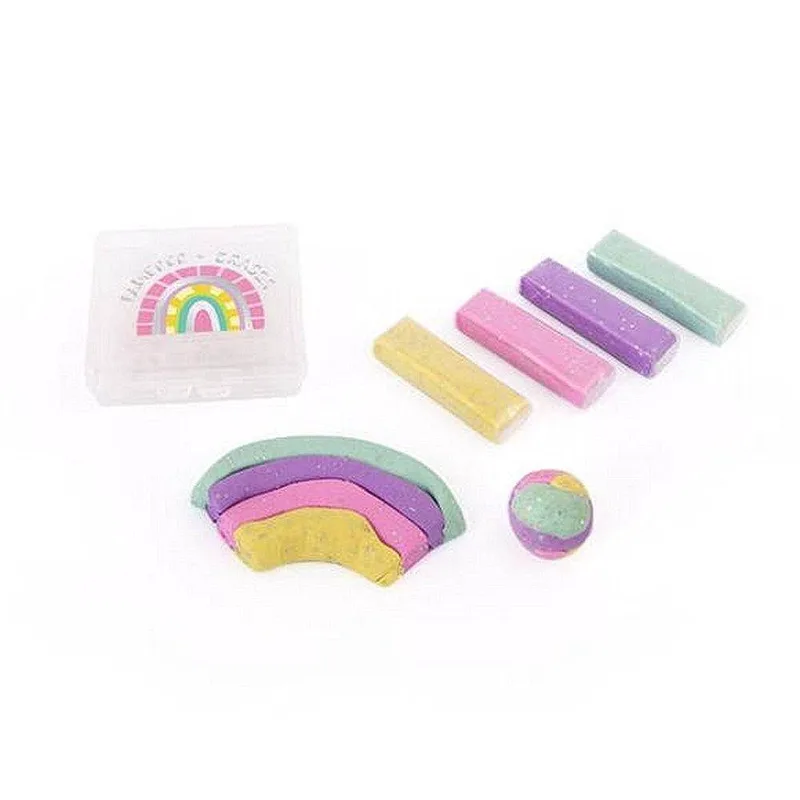 ΓΟΜΟΛΑΣΤΙΧΑ TREND 954336 FEELINGS DOUGH GLITTER set4