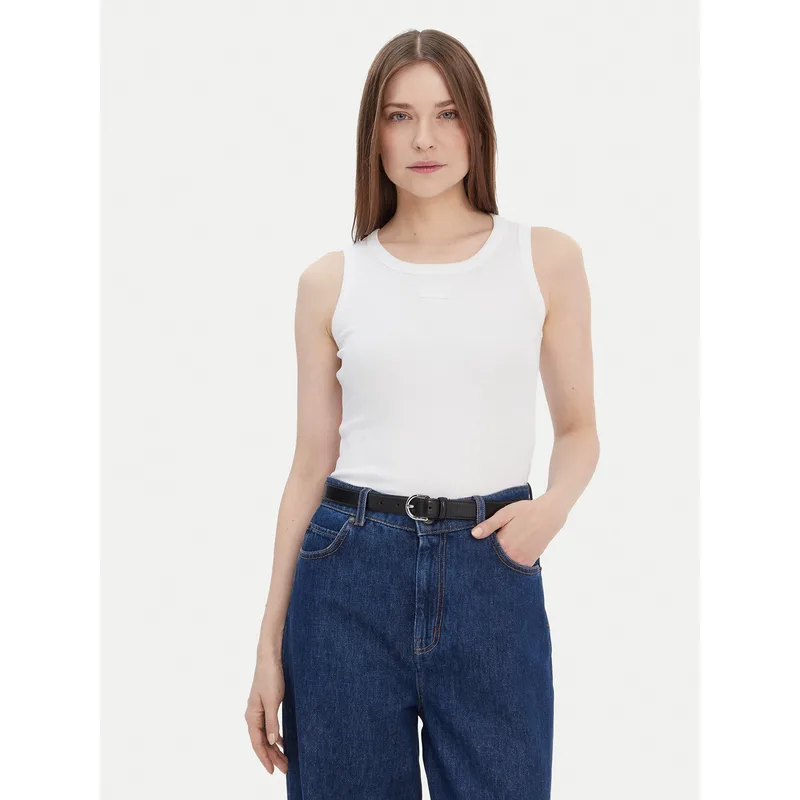 JOOP! Τοπ 30040191 Λευκό Slim Fit