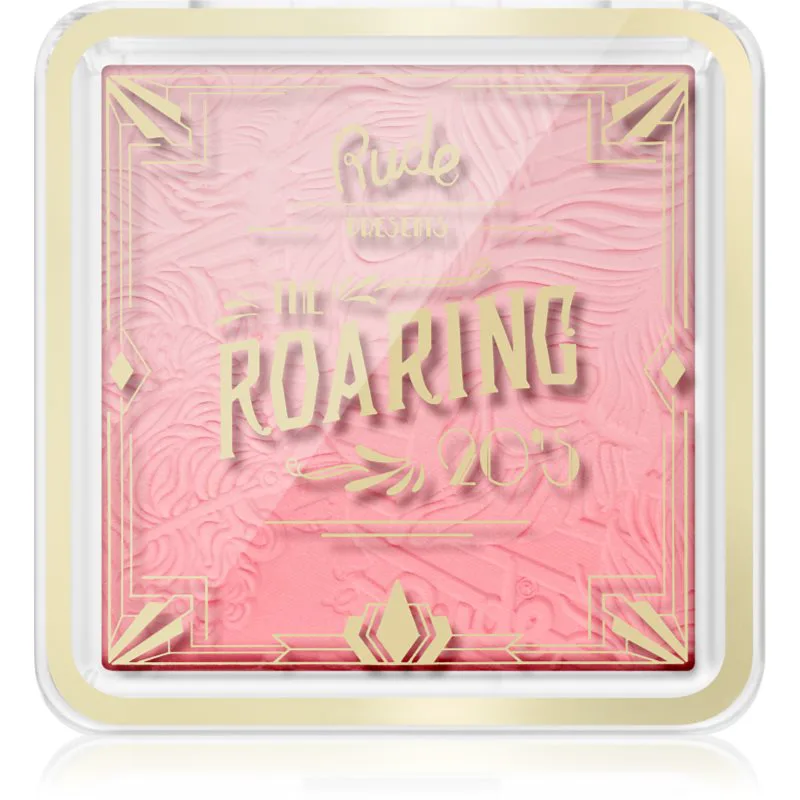 Rude Cosmetics The Roaring 20's Ombre Blush πουδρέ ρουζ απόχρωση Glamorous 10 γρ