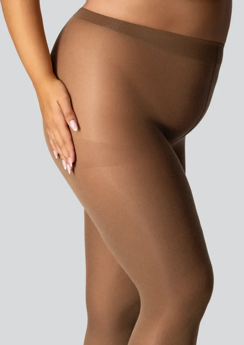 Καλσόν Plus Size 50 DEN Μπεζ - Φυσικό