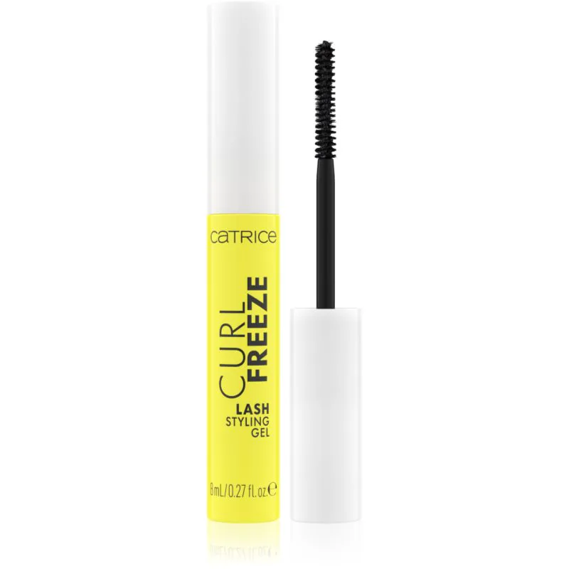 Catrice Curl Freeze βάση για όγκο και γυριστές βλεφαρίδες απόχρωση 010 Milky Black Tint 8 ml