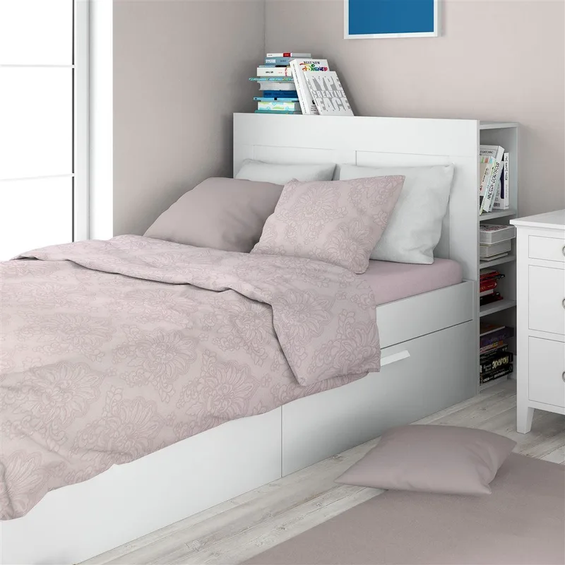 Σετ Σεντόνια Μονά 3 Τεμαχίων Dimcol Άρτεμις 706 160x240 Light Purple