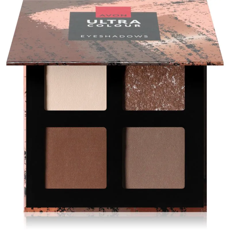 Avon Ultra Quatro Παλέτα σκιών για τα μάτια απόχρωση Natural 2.8 γρ