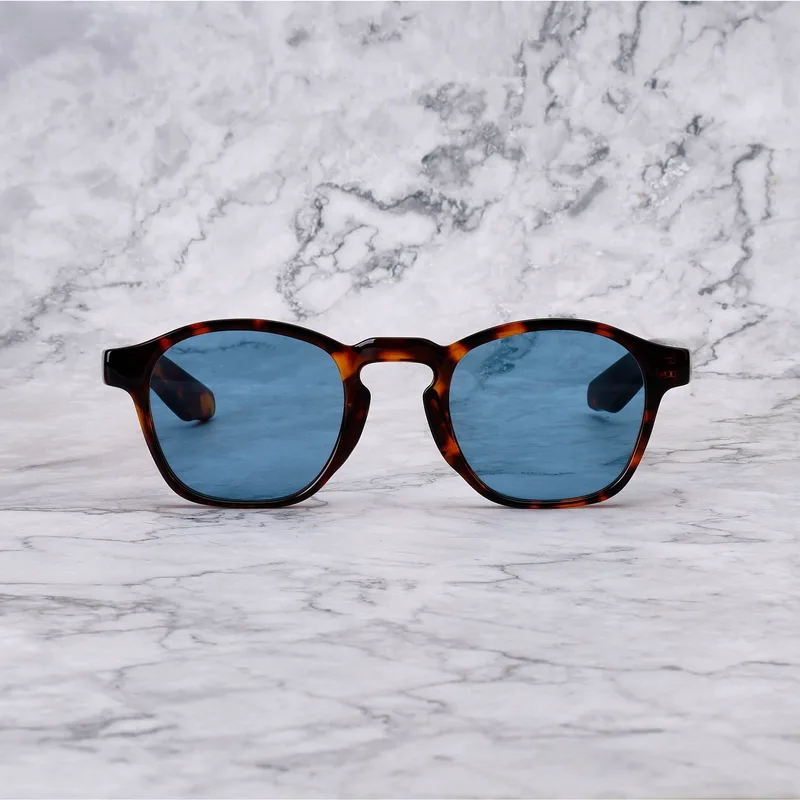 KOBI 35EP7 - KOBI - TORTOISE - BLUE Sunglasses | Tortoise | Blue Shades | Explicit Poets Sunglasses