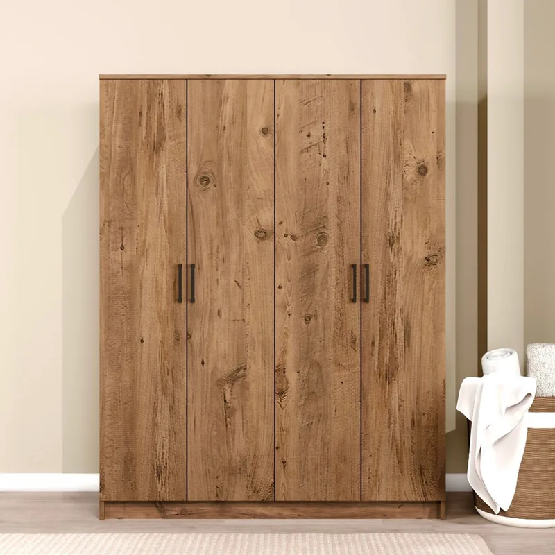 Ντουλάπα Ρούχων Kardelen 1600-114 350Mwd1142 (140x180x51,8 cm)