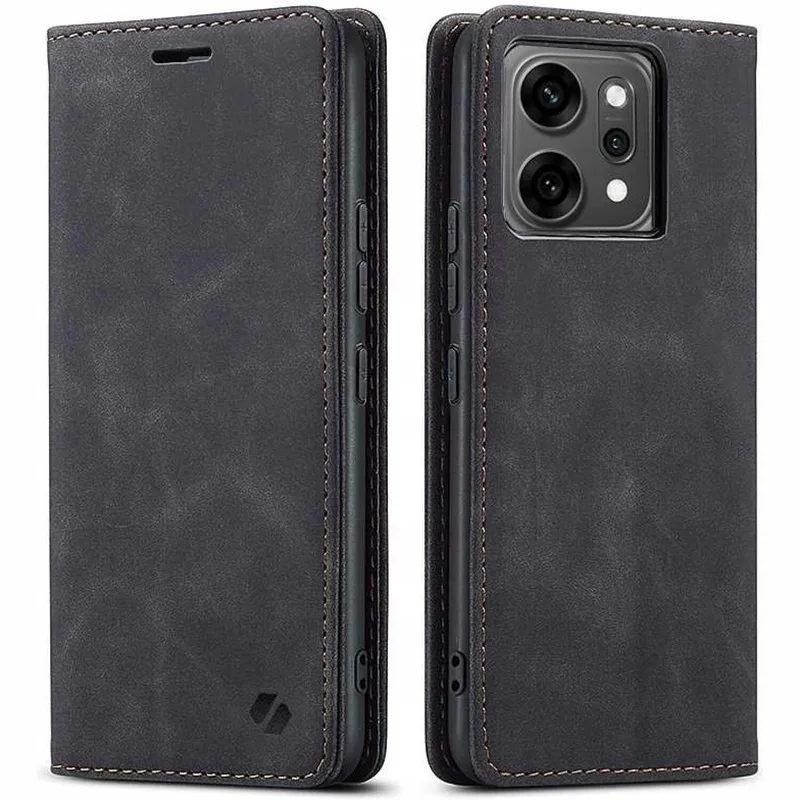 Θήκη Oppo Reno14 Pro Spacecase Wallet Πορτοφόλι - Black (5905719129996)