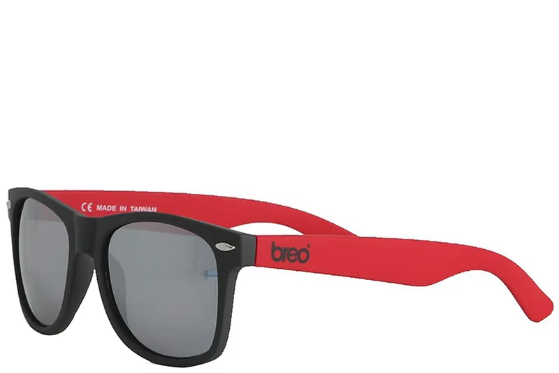 Γυαλιά Ηλίου Breo Two Tone Mirror Charcoal Red Junior B-AP-JTTN910-Charcoal-red Unisex Παιδικό