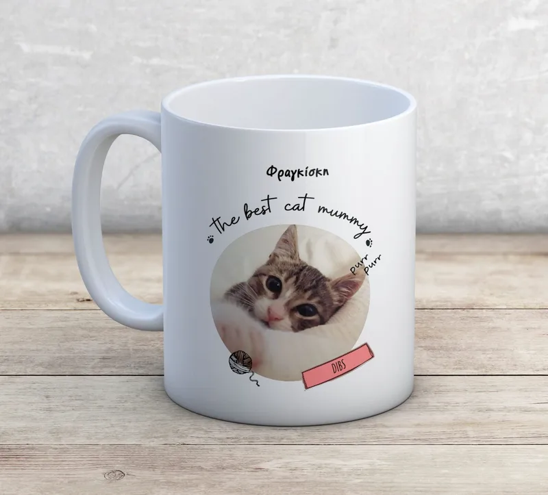 Κούπα απλή ή μαγική - The best cat mummy - Απλή