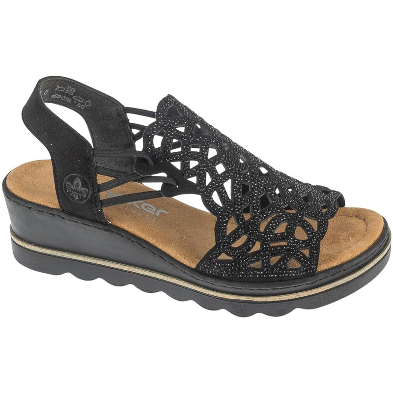 Σανδάλια με πλατφόρμα Rieker Sandals 67465