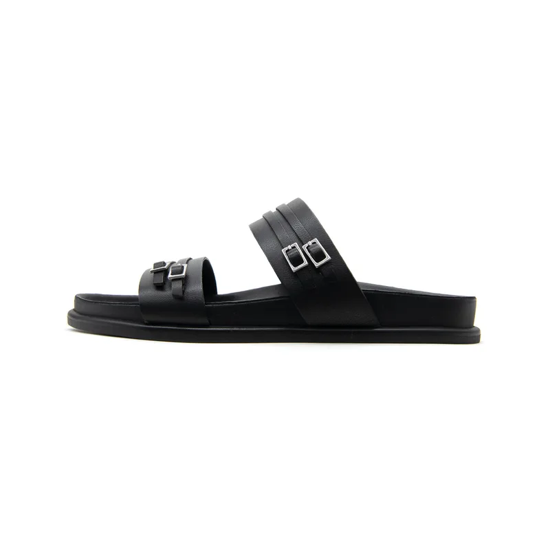 Σανδάλια χωρίς τακούνι Vagabond Shoemakers EFFIE LEATHER FLAT SANDALS WOMEN