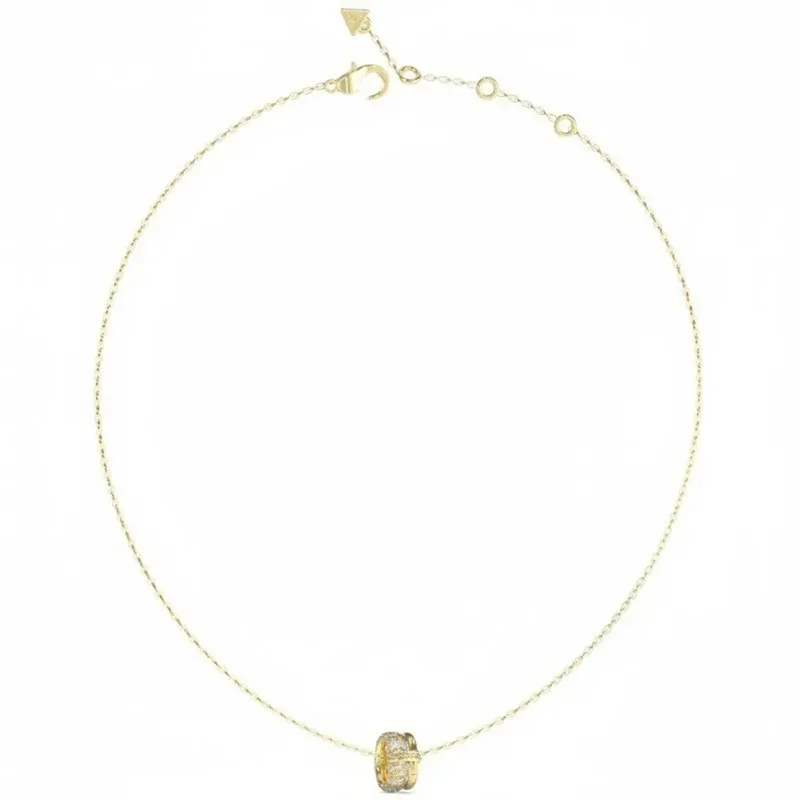 Επίχρυσο κολιέ Guess Fabulous Me Stainless Steel JUBN05195JWYGT/U JUBN05195JWYGT/U Ατσάλι