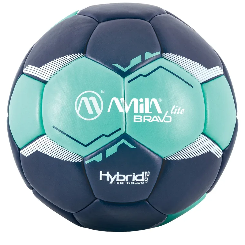Μπάλα Handball Bravo Lite Νο0 Μπλε/Τιρκουάζ/Λευκό